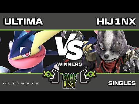 Game Nest Smash It Up: Hij1nx (Wolf) vs Ultimagamer3000 (Greninja) - Winners Round 2