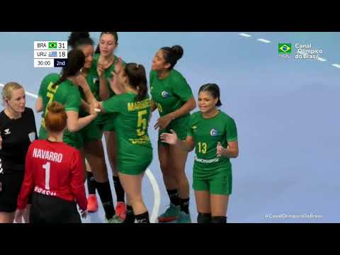 MUNDIAL SUB-18 DE HANDEBOL FEMININO 2022 - Brasil 31 x 18 Uruguai - Melhores Momentos