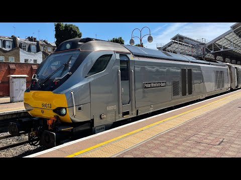 CHR Class 68 68013 Departing Banbury