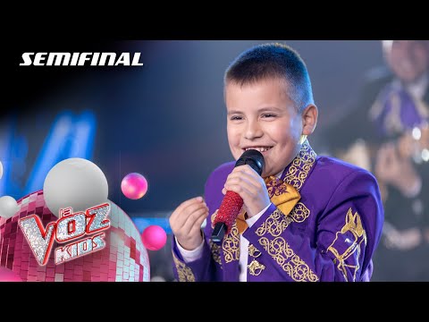 Matías Hernández canta 'La de los hoyitos' - Semifinal | La Voz Kids 2024
