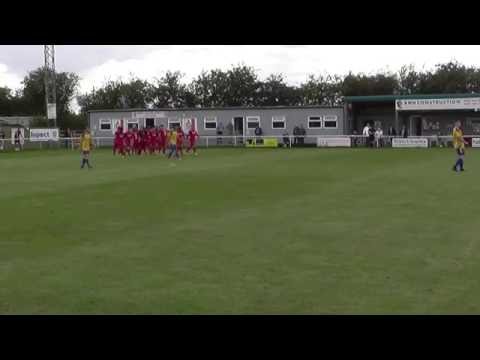 William Whieldon scores 3rd goal for Market Drayton Town 3 v 1 Stockbridge Park Steels 84 min