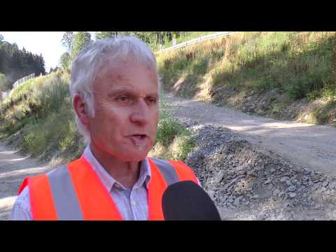 Es geht voran auf der B11-Baustelle bei Hochbühl