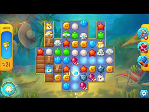 [FISHDOM Walkthrough] Level 6491 (Qua màn - Fishdom)