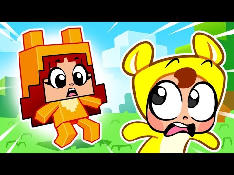 Baby Entered the Minecraft World 🟩 Friends Adventure 🟫 Funny Cartoons For Kids & Nursery Rhymes