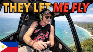 I Flew a Helicopter Over Boracay 🇵🇭 PHILIPPINES