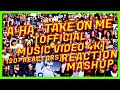ULTRA MEGA 120 REACTORS A HA TAKE ON ME OFFICIAL MUSIC VIDEO REACTION MASHUP CLASSIC SONG