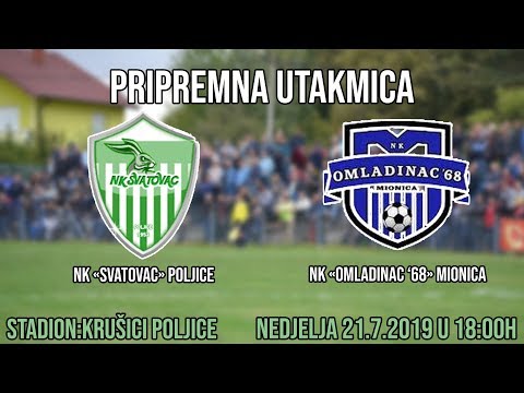 PRIPREMNA UTAKMICA ---- NK "SVATOVAC" Poljice-NK "OMLADINAC 68" Mionica