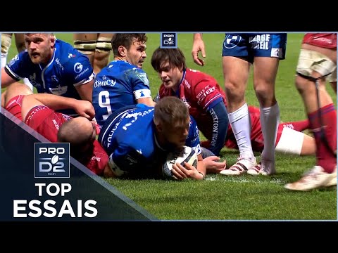 TOP Essais de la J15 – PRO D2 – Saison 2021-2022