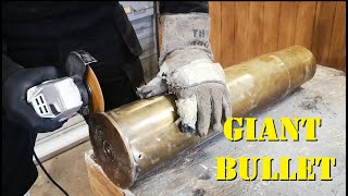 Melting Down Tank Bullet Shell