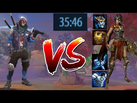 30+ MINUTE HYPER LATE GAME VS 300 DEFENSE BELLONA - Grandmasters Ranked 1v1 Duel - SMITE