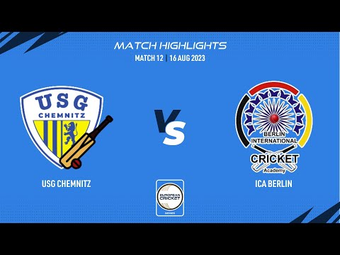 Match 12 - USGC vs ICAB | Highlights | ECS Germany, Dresden | 16 Aug 2023 | ECS23.723