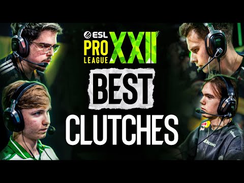 BEST CLUTCHES of ESL Pro League Season 22 | CS2