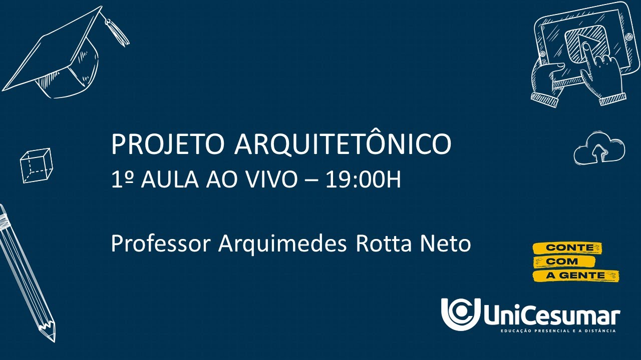 AULA SEMANA 01 -  PROJETO ARQUITETÔNICO