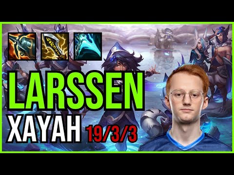 LARSSEN - XAYAH vs KAI'SA ADC - EUW Challenger - Patch 11.5 QUADRAKILL
