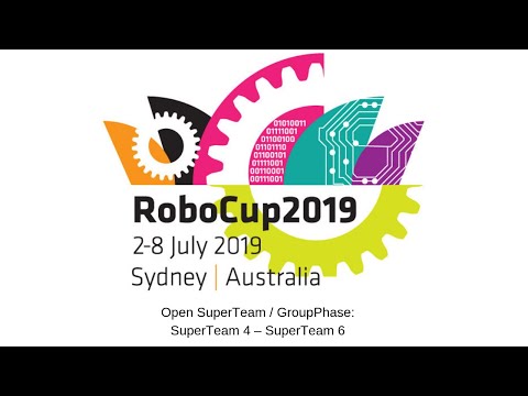 Soccer Open:  SuperTeam 4 - SuperTeam 6 (2:4) - RoboCup Junior Australia 2019