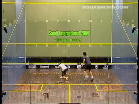 Saudi 2009: Ashour vs Shorbagy - Great Rally #2