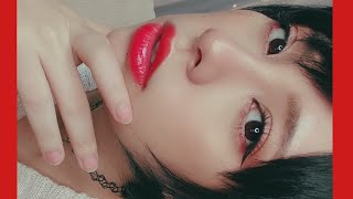 【チャイボーグ？】赤リップが似合わない人の為の赤リップメイク/red lips makeup