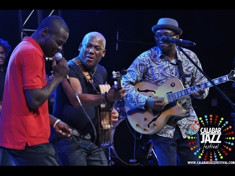 Jonathan Butler and Jimmy Dludlu performing at Calabar international Jazz Festival 2013