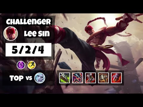 Lee Sin vs Viego KOREAN Challenger TOP (5/2/4) - v11.11