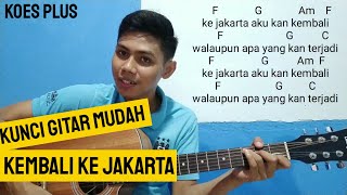 Download lagu Kunci Gitar kembali ke jakarta - Koes Plus (Tutorial Gitar kembali ke jakarta) mp3