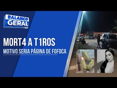 MULHER É MORTA COM SEIS TIROS APÓS DESENTENDIMENTO NAS REDES SOCIAIS