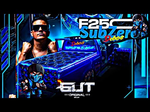 CD F250 SUBZERO DEBOXE - ELETROFUNK RELÍQUIAS — DJ GUT ORIGINAL