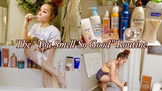MY SIMPLE EVERYDAY "SMELL GOOD" ROUTINE *HEAVILY COMPLIMENTED*