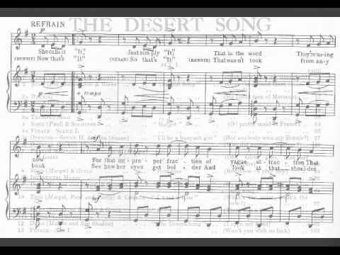 Sigmund Romberg - "It" (The Desert Song)