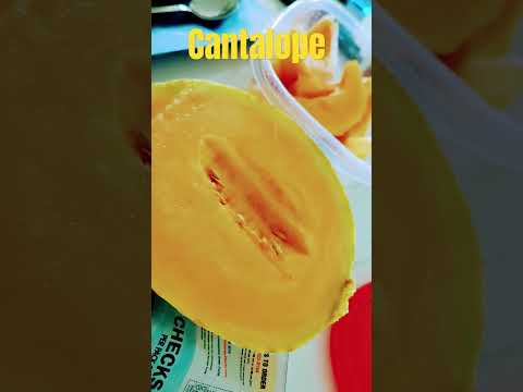 Sweet & Nutritious Cantaloupe #shorts #food #health #nutrition #hearthealth #weightmanagement