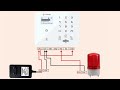 Hooter Connrection With Secureye Alarm Panel S AL370