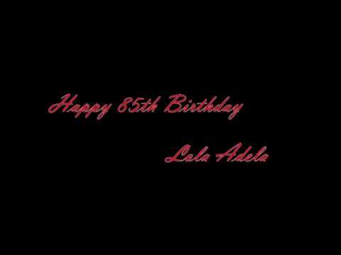 Lola Adela's 85th Birthday Celebration
