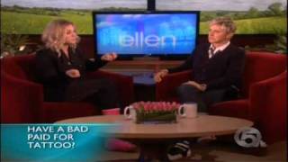 Kaley chez Ellen DeGeneres - Oct.2010
