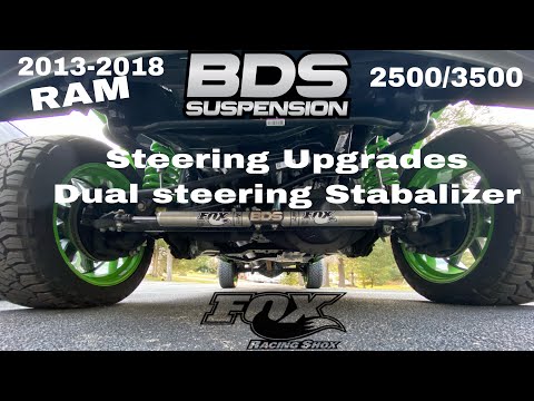 RAM Upgraded Dual Steering Stabilizers (BDS, FOX)