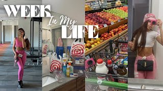 1ST WEEK LIVING ALONE AT 18 ! gym, grocery run, apartment shopping, packages + more | Yonikkaa