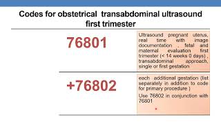 CPT CODING GUIDELINES FOR RADIOLOGY PART 3  : Diagnostic Ultrasound   Pelvis obstetrical