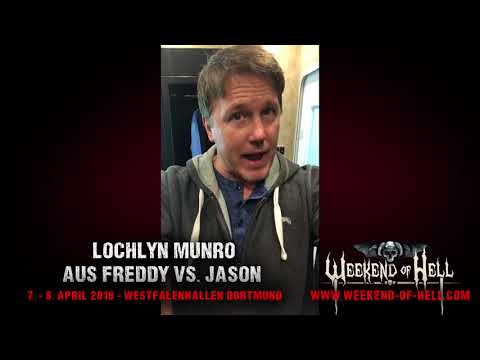Lochlyn Munro (Scary Movie; Freddy vs. Jason) @ Weekend of Hell 2018 - DORTMUND