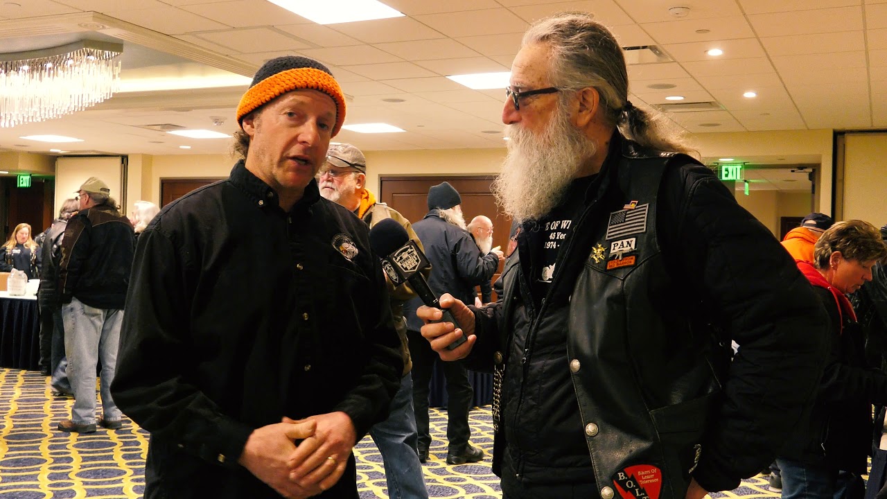 Behind the Handlebars - ABATE of WI Lobby Day - Interview with Lenny Young