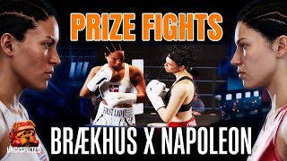 ボクシングゲーム UNDISPUTED PRIZE FIGHTS セシリア・ブレークフス vs アリシア・ナポレオン