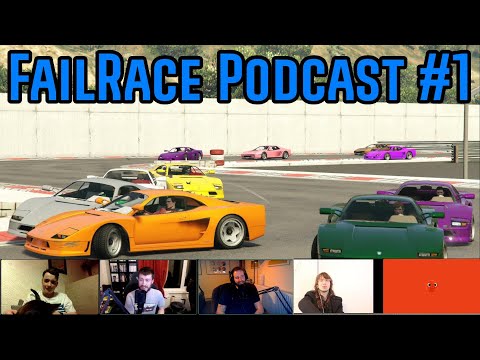 FailRace Podcast #1 - Behind The Scenes And Cat Interruptions