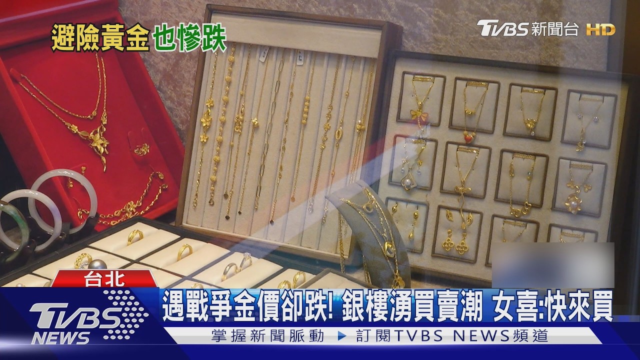 影音/黃金避險不靈?美元升、油價漲 金價跳水觸5050美元