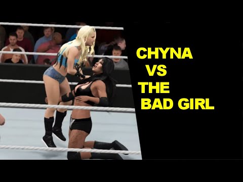 WWE 2K17 Chyna vs Bad Girl