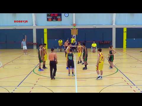 FASES TERRITORIALS  BARCELONA  INFANTIL NIVELL "A" 2- 4RTS DE FINAL- CB TONA - JOVENTUT BADALONA "B"