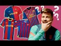 Can Gerard Piqué guess the season of these kits? ?