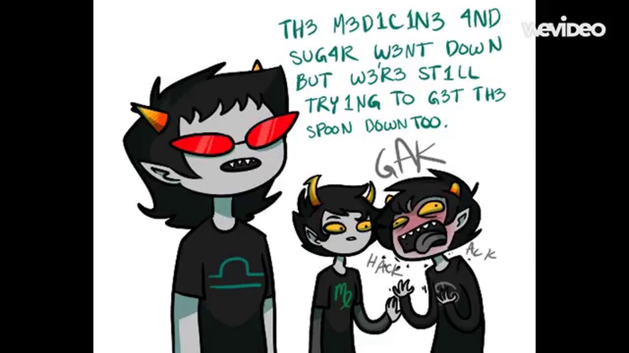 Ask Dem Trolls Part 1 (Homestuck comic)