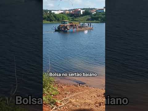 Balsa Sobre o Rio Gavião - Bahia