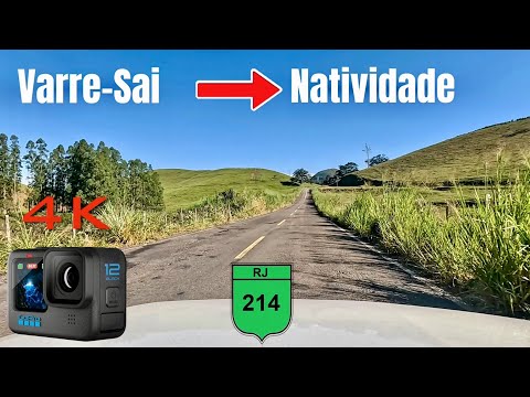 De Varre-Sai (RJ), até Natividade, em tempo real. 