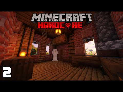 Hardcore Minecraft Lets play - Decorating And DIAMONDS! Episode 2