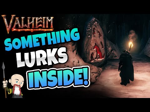 Valheim: Mountain Cave Update! Creatures Inside! New Ground Brazier?