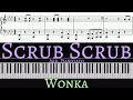 Scrub Scrub - Wonka | Piano cover by Pianotato