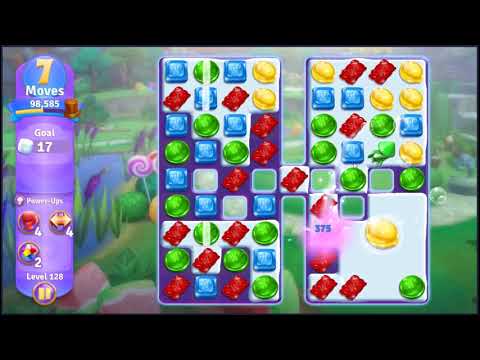 Wonka's World of Candy Level 128 - NO BOOSTERS + FULL STORY 🍫 | SKILLGAMING ✔️